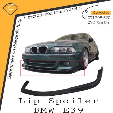 Лип Споилер црн за BMW E39